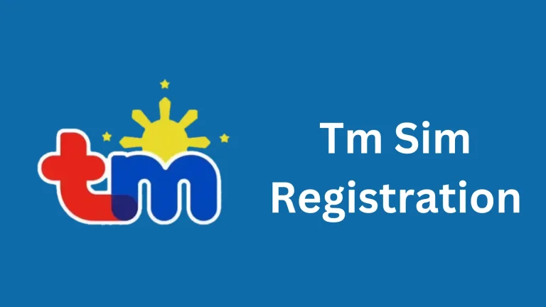 TM SIM Registration Link